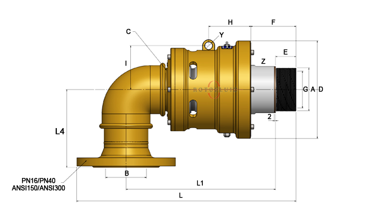 WEB-ROTOFLUID-ROTARY JOINT-500-SINGLE-FLS-DIM