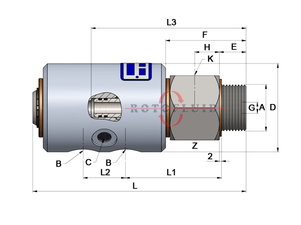 WEB-ROTOFLUID-ROTARY JOINT-700-DIM