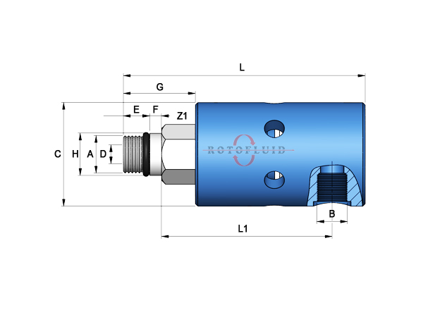 WEB-ROTOFLUID-ROTARY JOINT-800-90-DIM