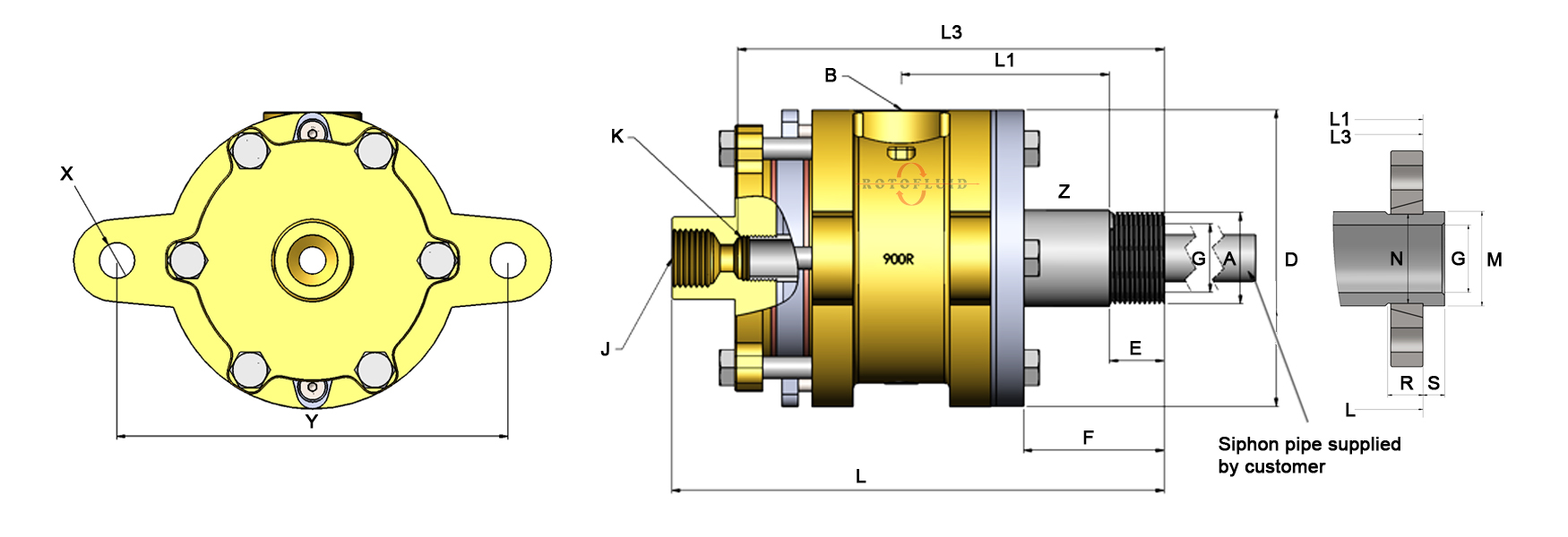 WEB-ROTOFLUID-ROTARY JOINT-900R-STY40-DIM-ING