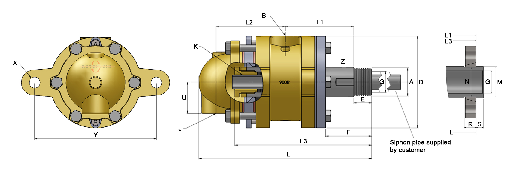 WEB-ROTOFLUID-ROTARY JOINT-900R-STY50-DIM-ING