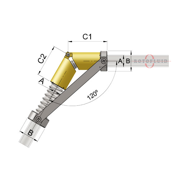 WEB-ROTOFLUID-SPRING SIPHON ELBOW-DIM 1